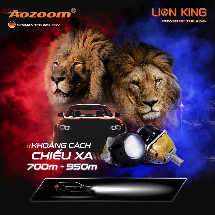 LION KING - “VUA SĂN MỒI” VỚI DÒNG CHÂN XOÁY ĐỈNH CAO