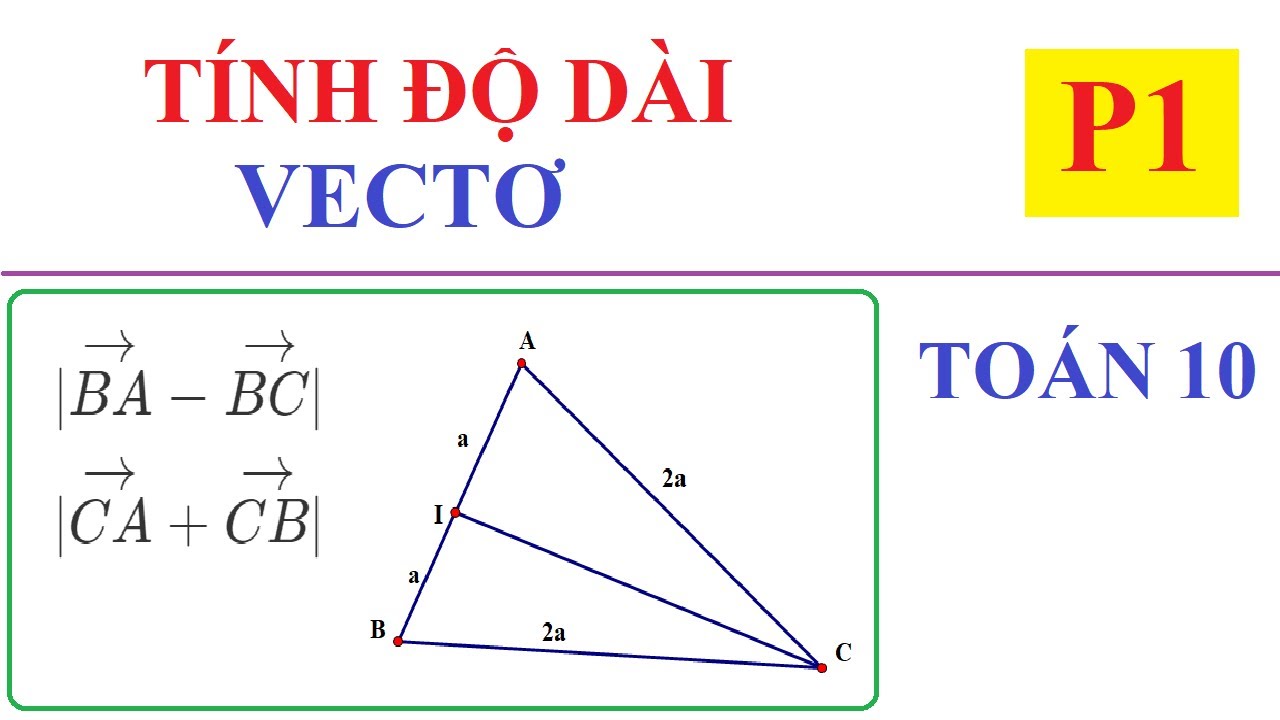 các trường hợp đặc biệt khi tính độ dài vectơ
