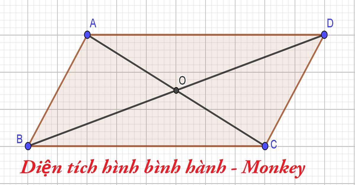 công thức tính diện tích hình bình hành và cách áp dụng